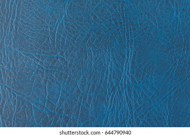 Texture Of The Blue Leather Book Cover