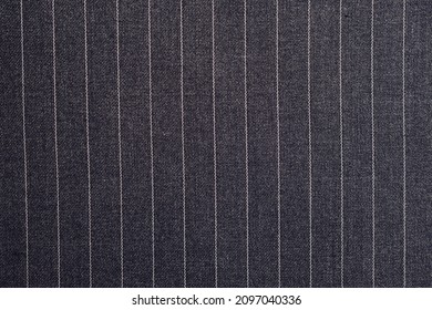 Texture Of Blue Pinstripe Cloth