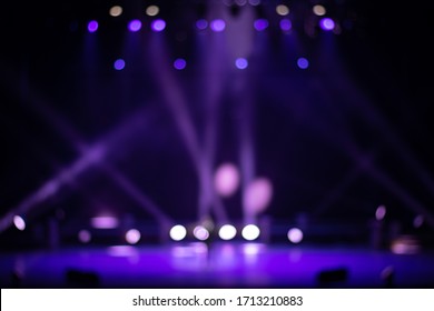Texture blur and defocus, background for design. Stage light at a concert show. - Shutterstock ID 1713210883