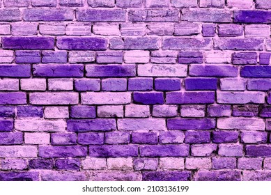 Texture, brick, wall, it can be used as a background. Brick texture with scratches and cracks