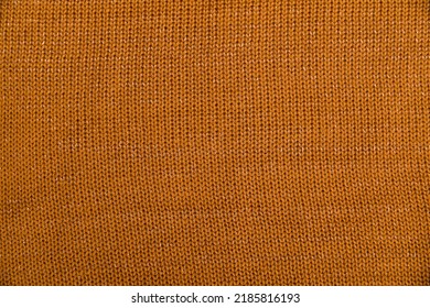 Texture Of Brown Knitted Sweater,closeup