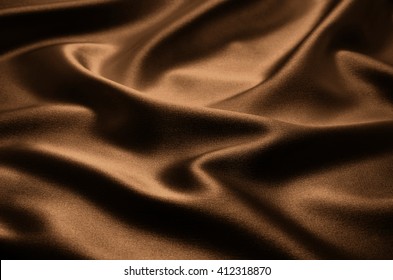 Texture Brown Satin, Silk Background