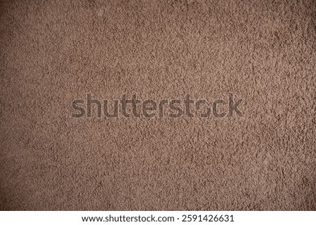 Texture of brown shag carpet. Pattern and background