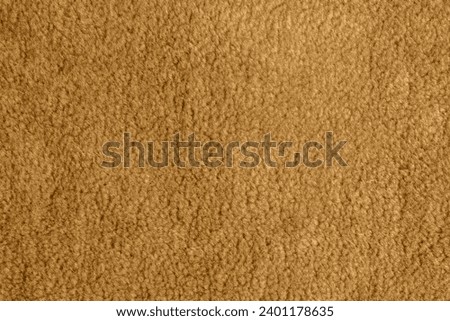 Texture of brown sheep wool as background