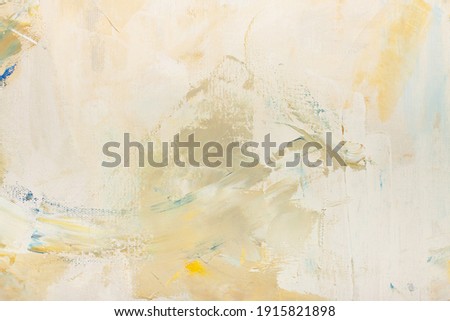 The texture of the canvas, coated with oil paints. Trendy colors, copy space. The concept of a creative atmosphere, artistic events, education, etc.
