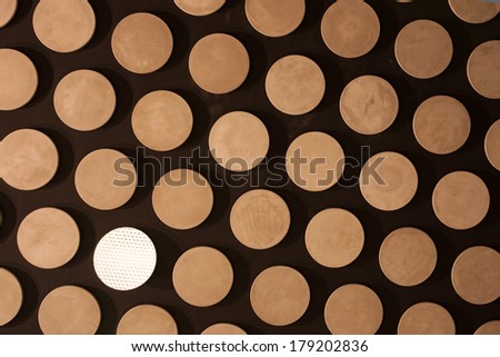 Texture with cirlcle shapes