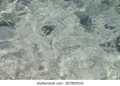 A Texture Of Clean Water Tide Pool, Ka'ena Point, Oahu Hawaii