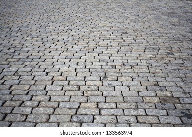 Texture Of Cobblestone Road, Red Square