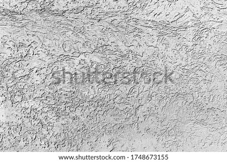 Texture of concrete or plastered wall. Abstract backdrop for design with copy space for text.