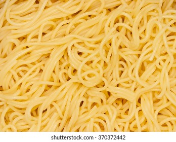 Texture Cooked Spaghetti Pasta Background Photo Stock Photo 370372442 ...