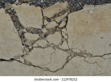 Texture Cracking Concrete Road Stock Photo 112978252 | Shutterstock