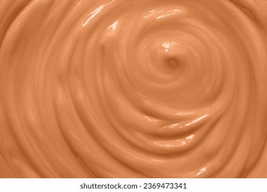 Texture cream apricot crush color. Trend Color of the Year 2024 - Apricot Crush - Shutterstock ID 2369473341