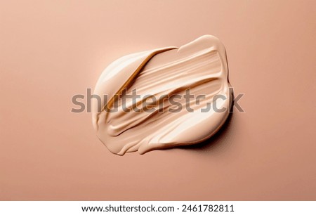 Texture cream colored foundation background