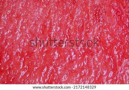 Texture of the cut of a watermelon