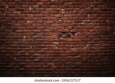 texture dark brick wall of old castle, ancient red stone background - Powered by Shutterstock