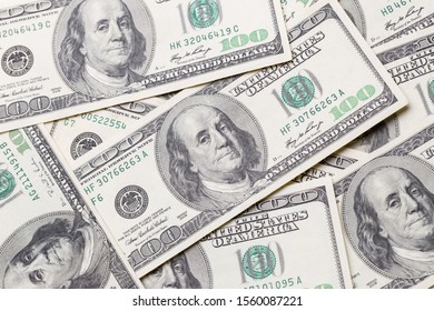 Pile 100 Dollar Bills Stock Photo (Edit Now) 1218786520