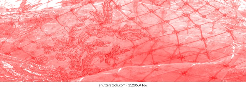 Texture. Drawing. background. red lace fabric. You can not do the Baroque period justice without some gorgeous lace! This delicate and intricate trim is highly representative of the time-period