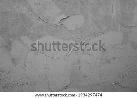Texture of fresh concrete or cement wall on construction site ストックフォト © 