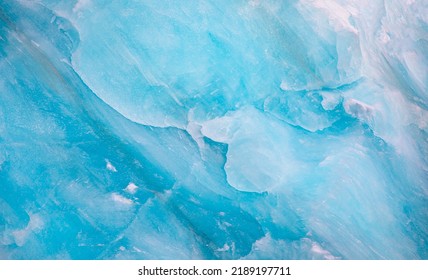Texture of a glacier and Part of a blue glacier - Knud Rasmussen Glacier near Kulusuk - Greenland, East Greenland
