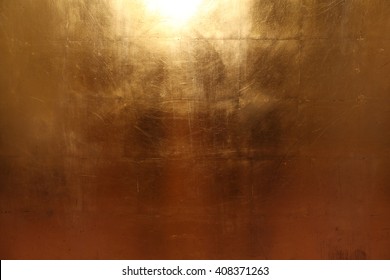 Texture of an gold metall plates