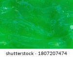 The texture of green slime. Design for halloween.