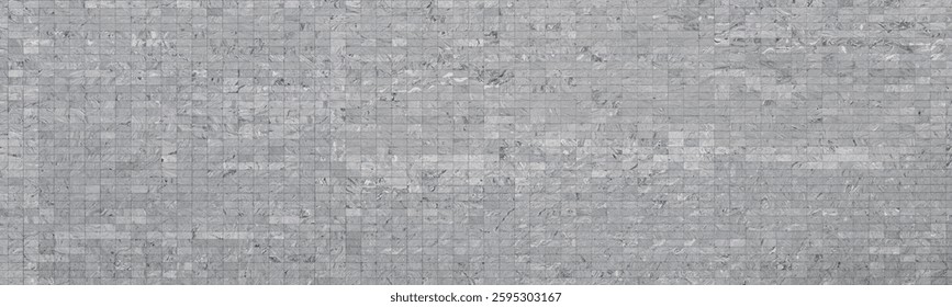 Texture of grey big wall marble tiles
