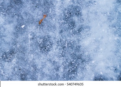 frozen ground texture