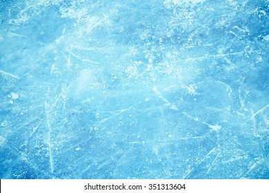 Texture Of Ice Surface 