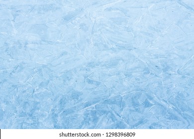 Wintermuster in der Textur / Hintergrundfoto-Muster auf Eis