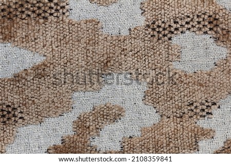 texture of jacquard fabric with abstract pattern