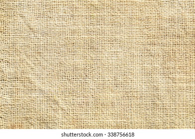 The Texture Of Jute Canvas