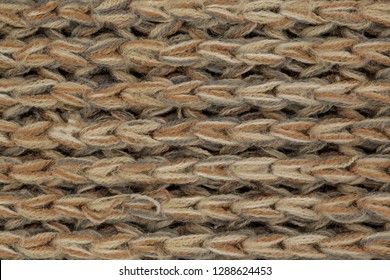 Texture Of Knitted Sweater (scarf) Background