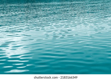 Texture Of Lake Water. Water Background