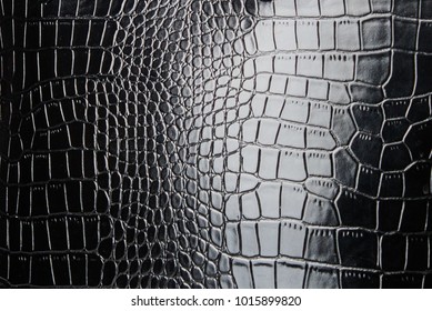 black patent leather