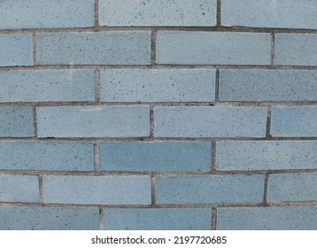 The Texture Of Light Blue Brick Wall