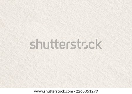 Texture of light cream paper for watercolor and artwork. For modern background