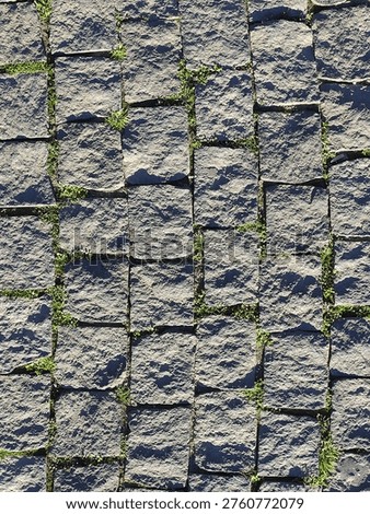 Texture: made of stones pavement pattern 
