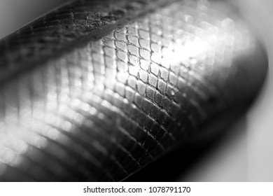 texture of a metal bar