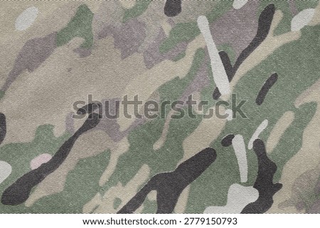 Texture of multicam fabric Used for making bags and clothes. Background image
