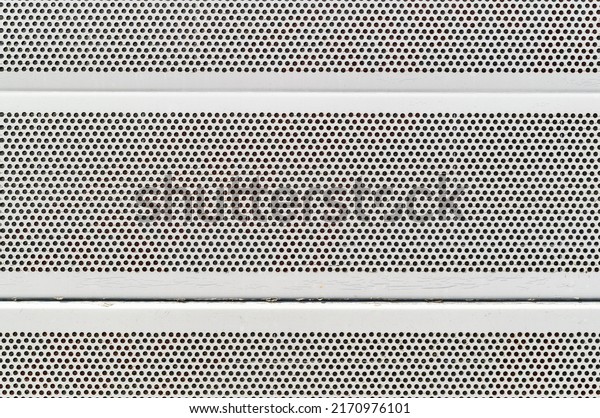 texture of noise barrier.\
mesh pattern