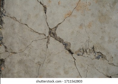 Texture of an old concrete with decal