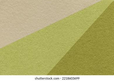 Texture old craft beige   green color paper background  macro  Structure vintage abstract cardboard and olive gradient   rainbow pattern  Felt backdrop closeup 