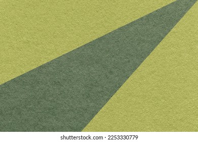 Texture old craft green   olive color paper background  macro  Structure vintage abstract khaki cardboard and gradient   rainbow  rays pattern  Felt backdrop 