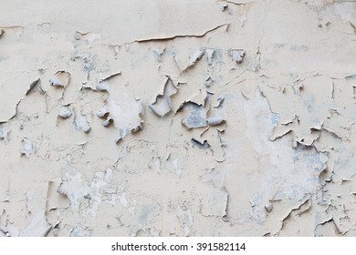 Texture Of An Old Crumbling Wall