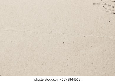 Texture of old ecological paper with doodles, recyclable material, background for design, copy space - Shutterstock ID 2293844653