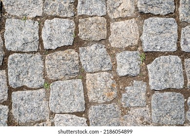 Texture Of Old Paving Stones. Background For Design