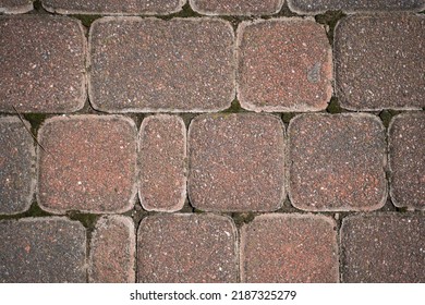 Texture Of Old Paving Stones. Background For Design