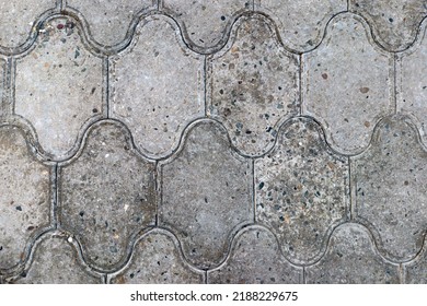 Texture Of Old Paving Stones. Background For Design