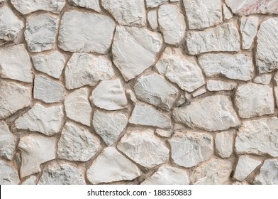 Texture Of Old Rock Wall For Background