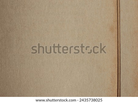 texture of old vintage brown paper sheet of the book 
